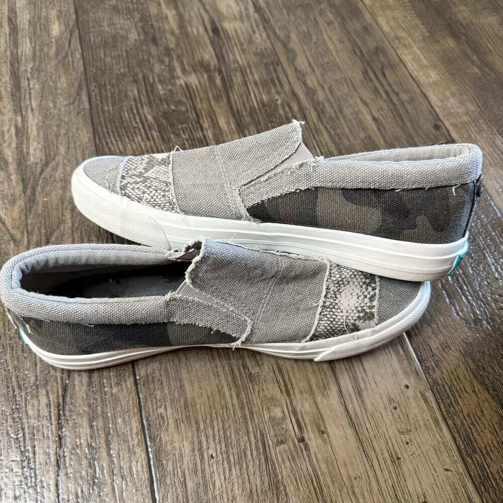 Blowfish Malibu Maddox Slip-On Sneaker Camo Snake Leopard Size 9